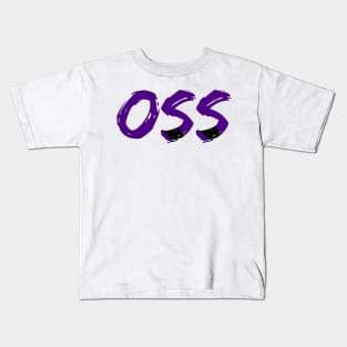 OSS bjj purple belts Kids T-Shirt